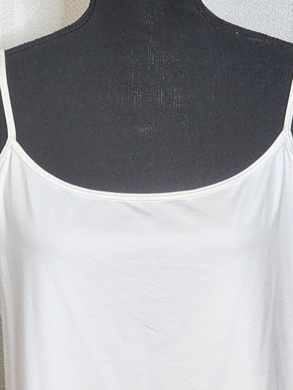 Lane Bryant Winter White Nylon Adjustable Span Spaghetti Strap Cami Top Sz 18/20 - Picture 3 of 16